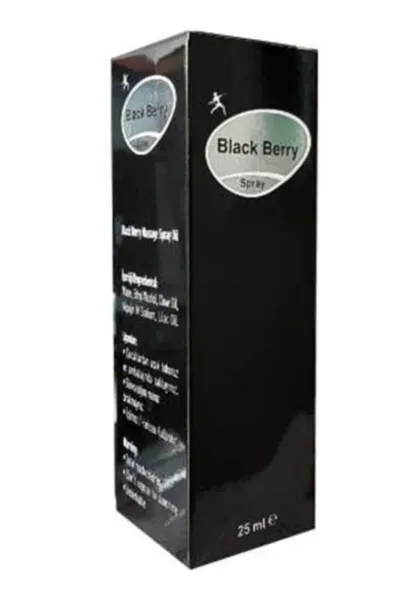 Black Berry Geciktirici Masaj Spreyi 25 ml